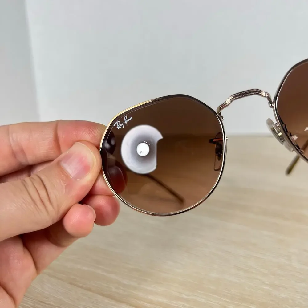 Ray-Ban RB3565 Jack 9035/A5 Sunglasses READ DESC Gold 51-20-145 Italy